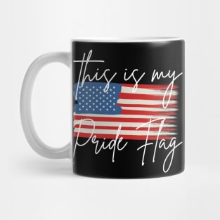 USA This is My Pride Flag Mug